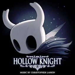 Hollow Knight game poster featuring the Knight.